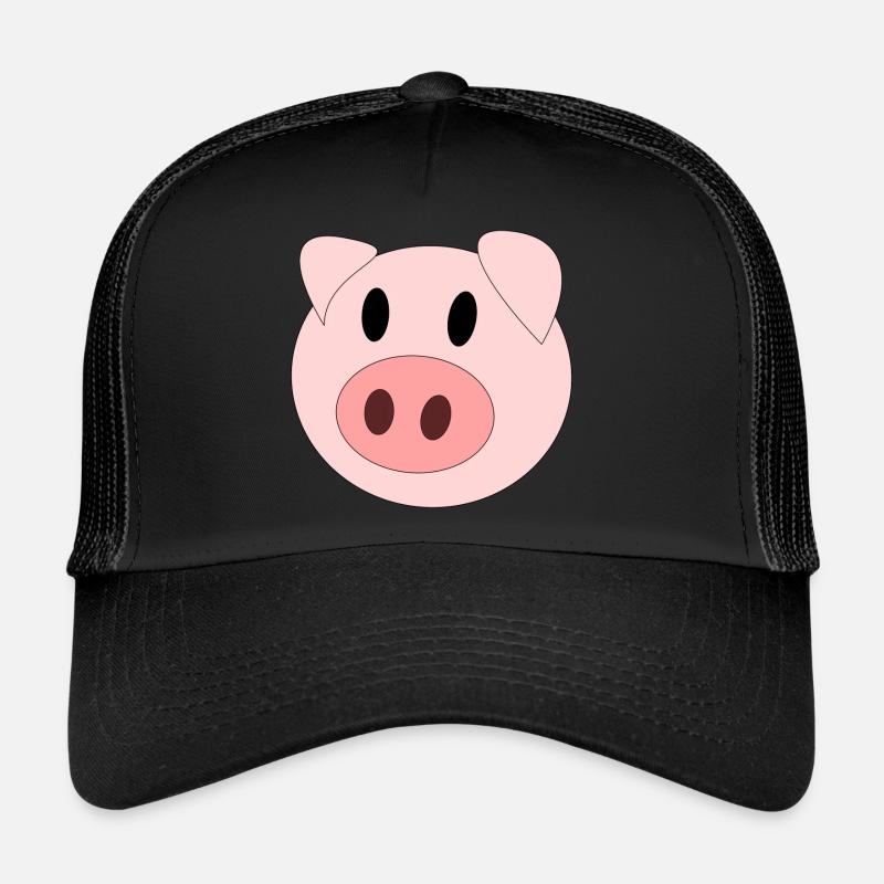 C’est un porc. Casquette trucker 