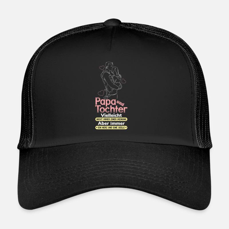 Papa und Tochter - Eine Meinung Trucker Cap