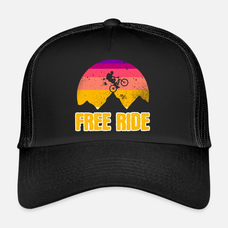 Freeride - Trucker Cap - Schwarz/Schwarz