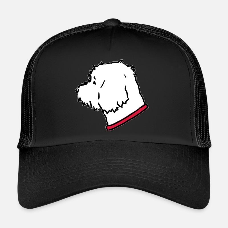 DD4 2 - Trucker Cap - Schwarz/Schwarz