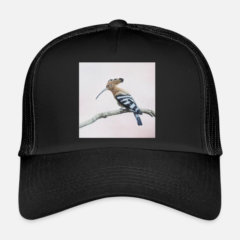 Vogel - Trucker Cap - Schwarz/Schwarz
