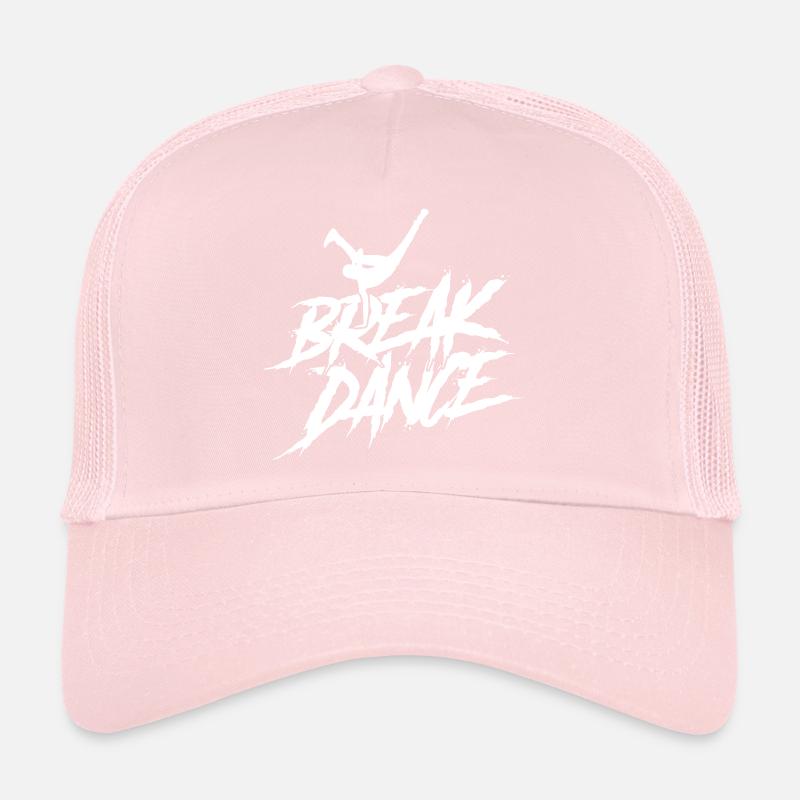 breakdance sport silhouette Trucker Cap