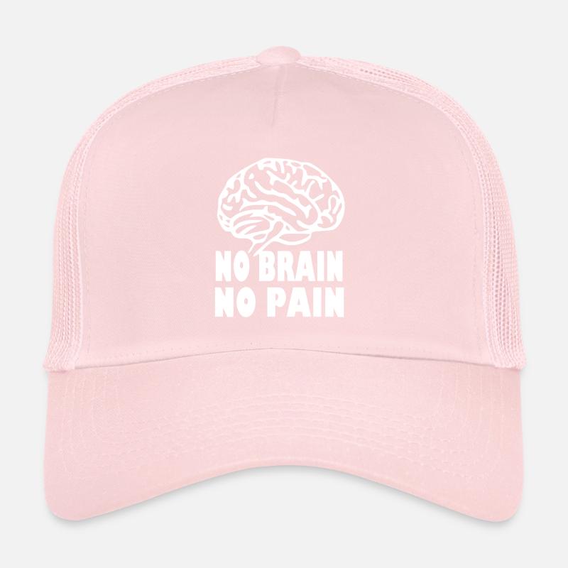 PAS DE CERVEAU PAS DE DOULEUR Casquette trucker 