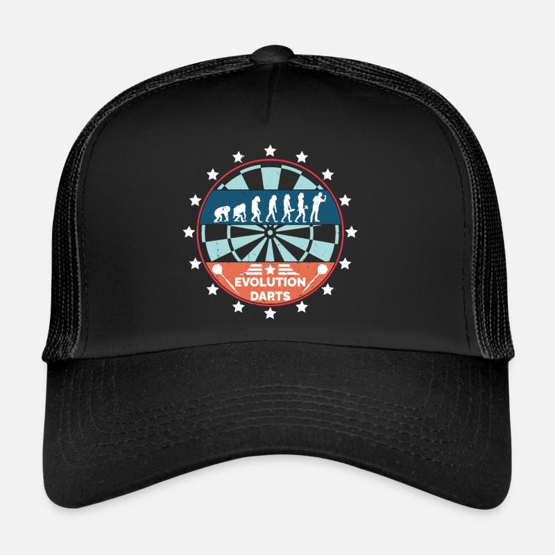 Evolution Darts Dartspieler Dartboard Dartpfeil Trucker Cap