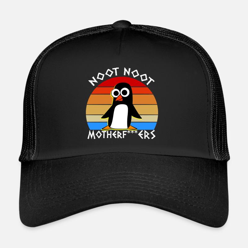 Noot Noot Pingu Meme Motherf Casquette trucker 