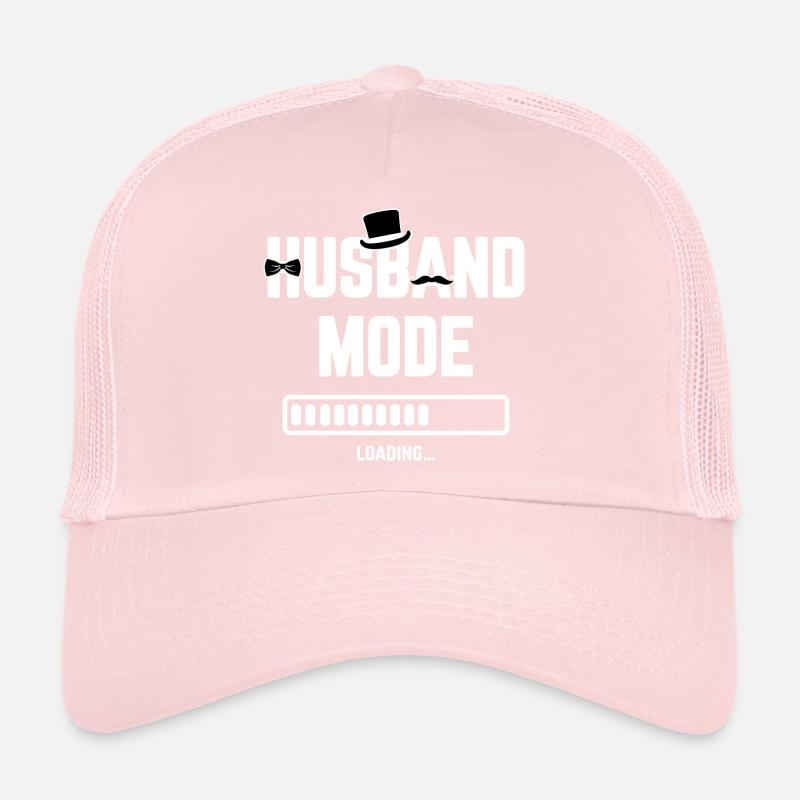 Husband Loading Hochzeit Verlobung Zukünftiger Ehe Trucker Cap