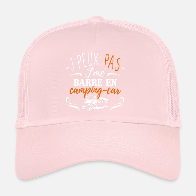 J'peux pas j'me barre en camping car Casquette trucker 