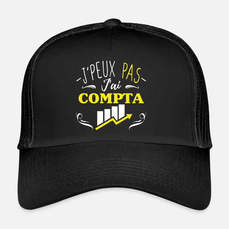 J'peux pas j'ai compta Casquette trucker 