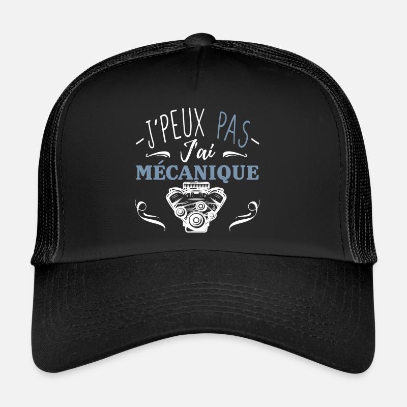 J'peux pas j'ai mécanique Casquette trucker 