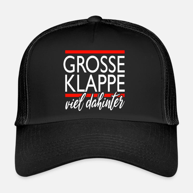 große klappe - viel dahinter Trucker Cap