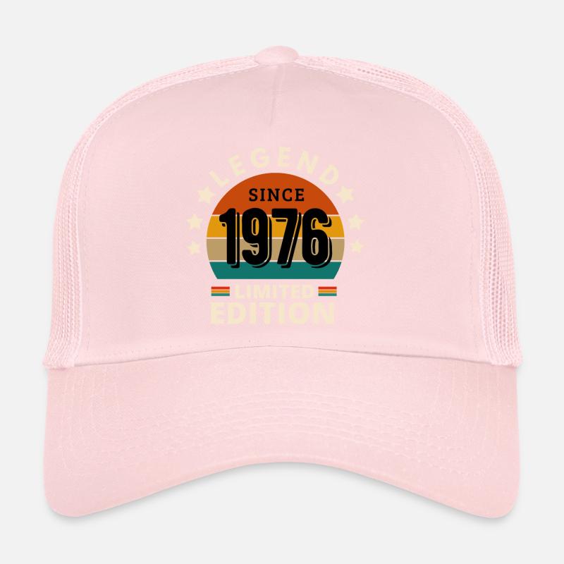 LÉGENDE 1976, MILLÉSIME 1976 Casquette trucker 