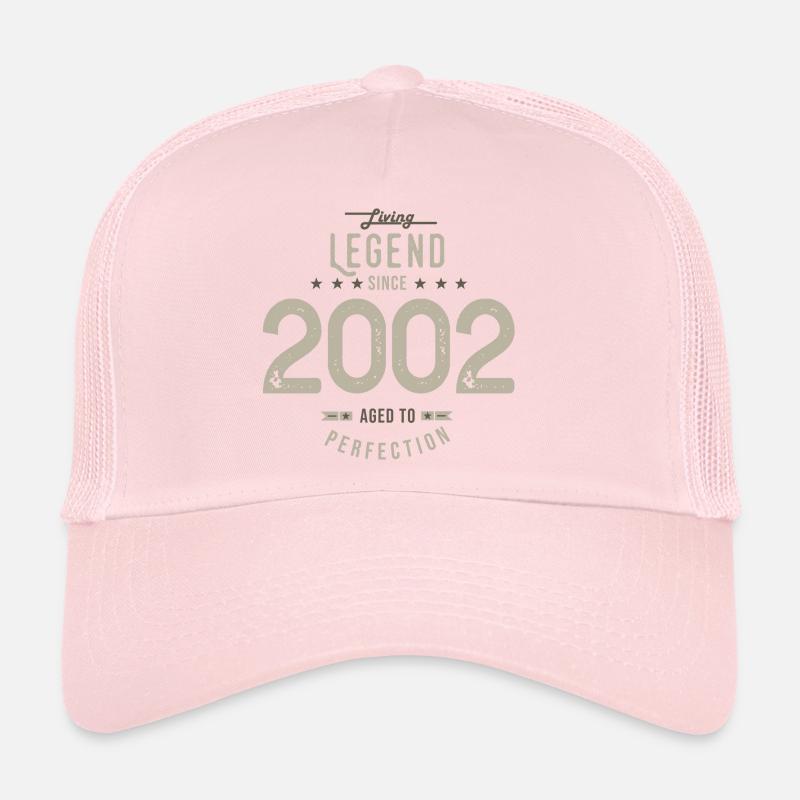 legend since 2002 Cadeau anniversaire 20 ans Casquette trucker 