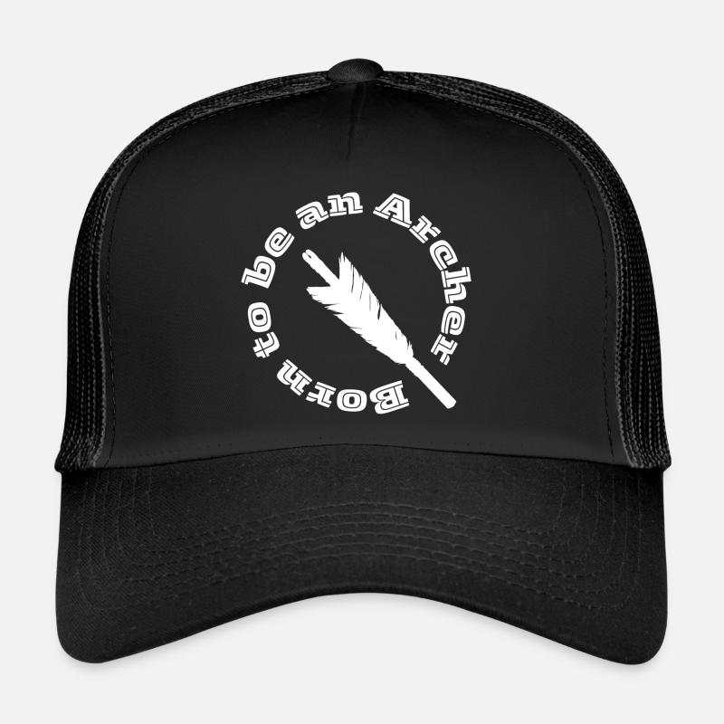 Geboren, um ein Bogenschützenlicht zu sein Trucker Cap