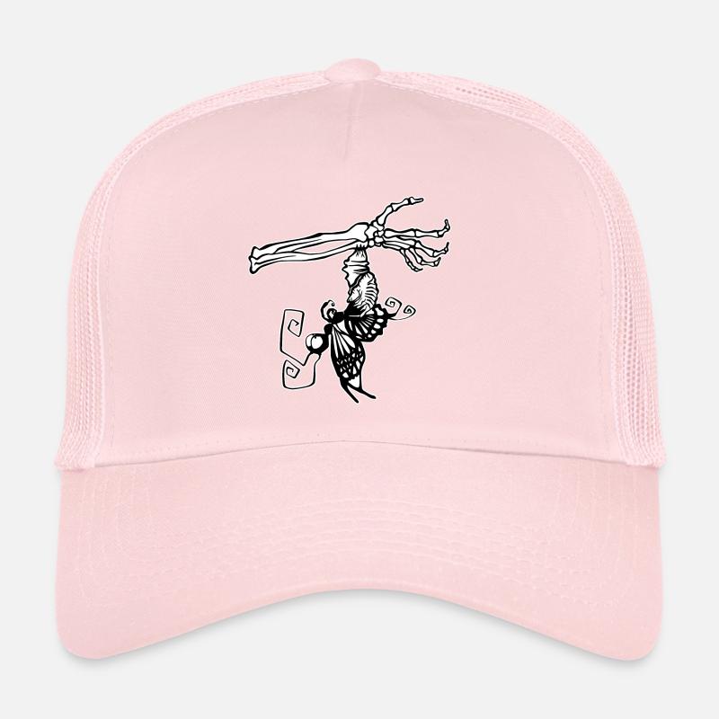 Papillon sort du cocon Casquette trucker 