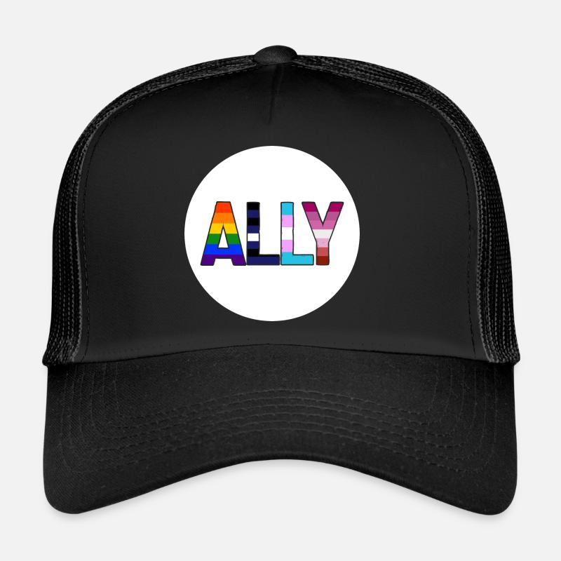 Ally - LGBTIQ Queer Gay Pride CSD Verbündetenschaf Trucker Cap