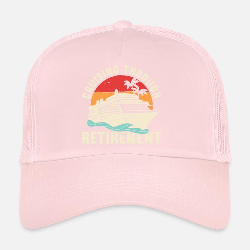 En croisière jusqu’à la retraite Casquette trucker 