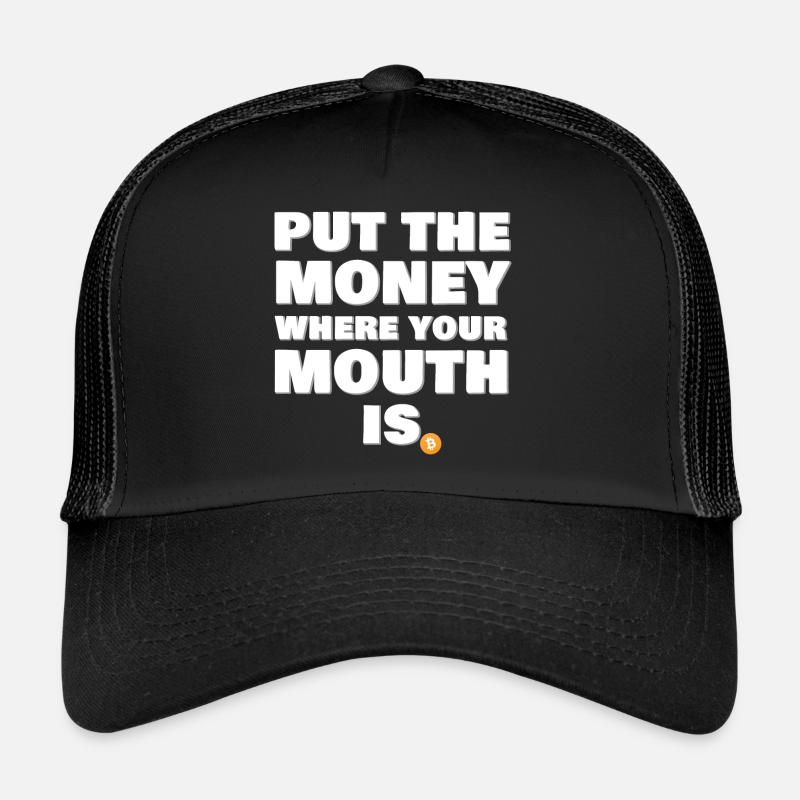 Mettez l’argent! Casquette trucker 