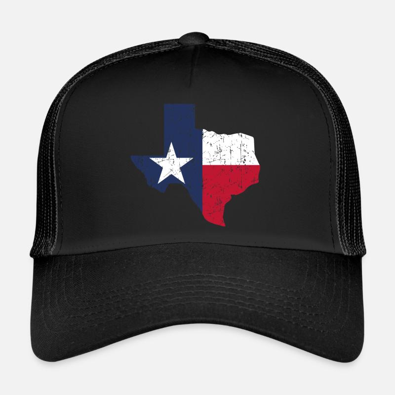 Texas - Casquette trucker  - noir/noir
