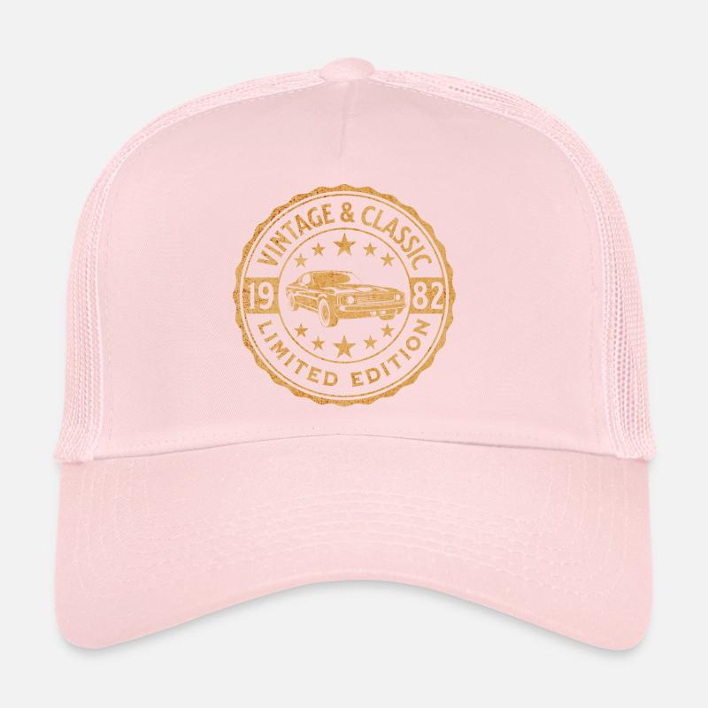 Oldtimer 1982 40 Jahre Jubiläum Trucker Cap