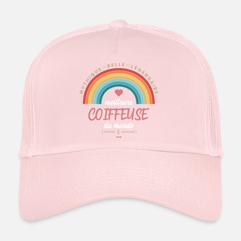 Meilleure coiffeuse du monde Casquette trucker 