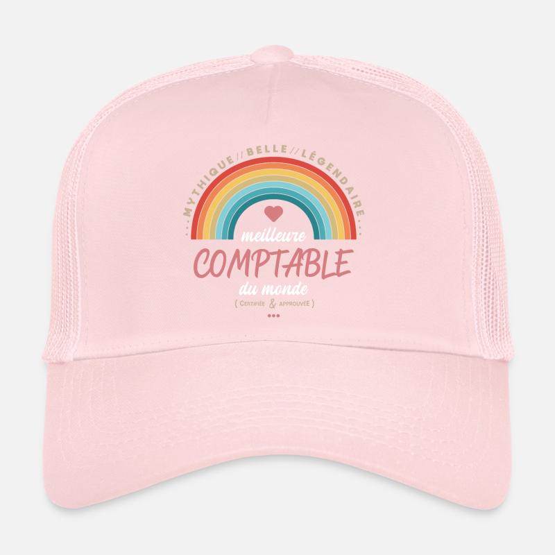 Meilleure comptable du monde Casquette trucker 