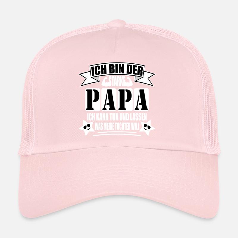 Ich bin der starke Papa Trucker Cap