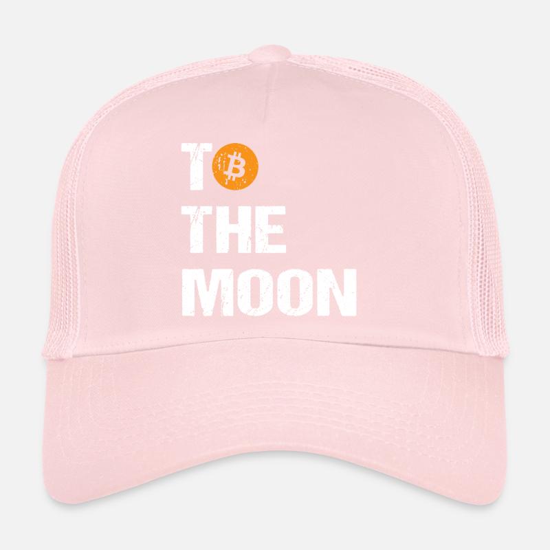 Bitcoin à la lune Bitcoin Casquette trucker 