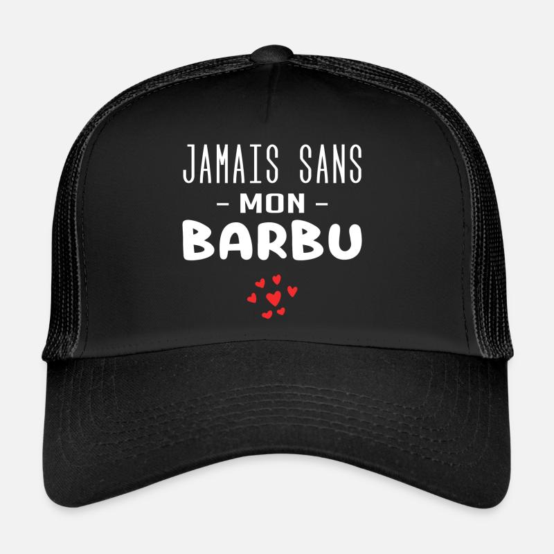 jamais sans mon barbu Casquette trucker 