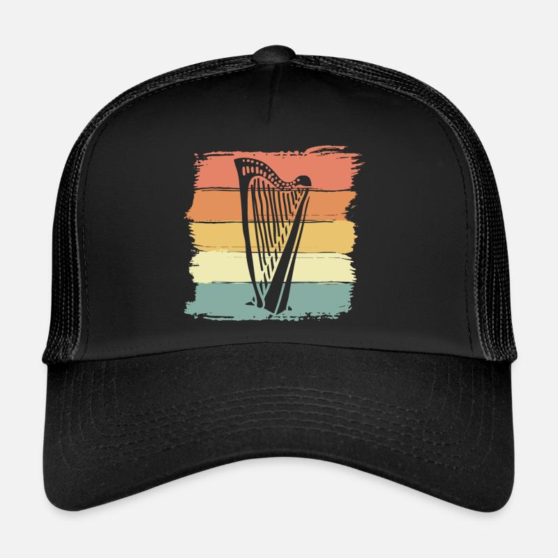 Harfe retro Trucker Cap
