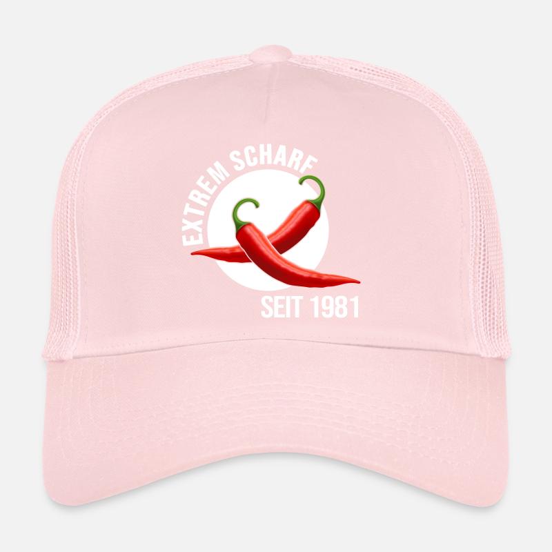 1981 Birthday Anniversary Extremely Hot Party Trucker Cap
