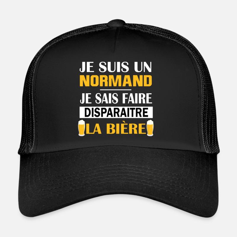 Maillot normand normandie bière humoristique apéro Casquette trucker 