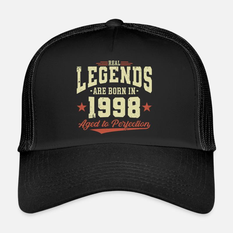 Les légendes sont nées en 1998 Casquette trucker 
