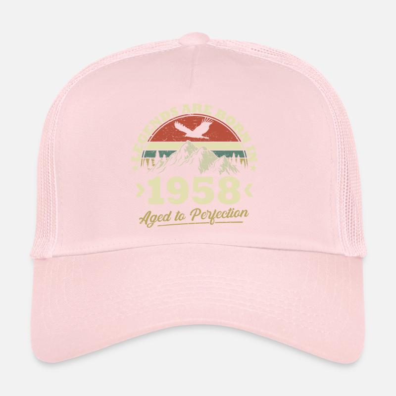 Legends were born in 1958 Trucker Cap