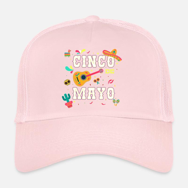 Cinco De Mayo Fête mexicaine 5 De Mayo Casquette trucker 