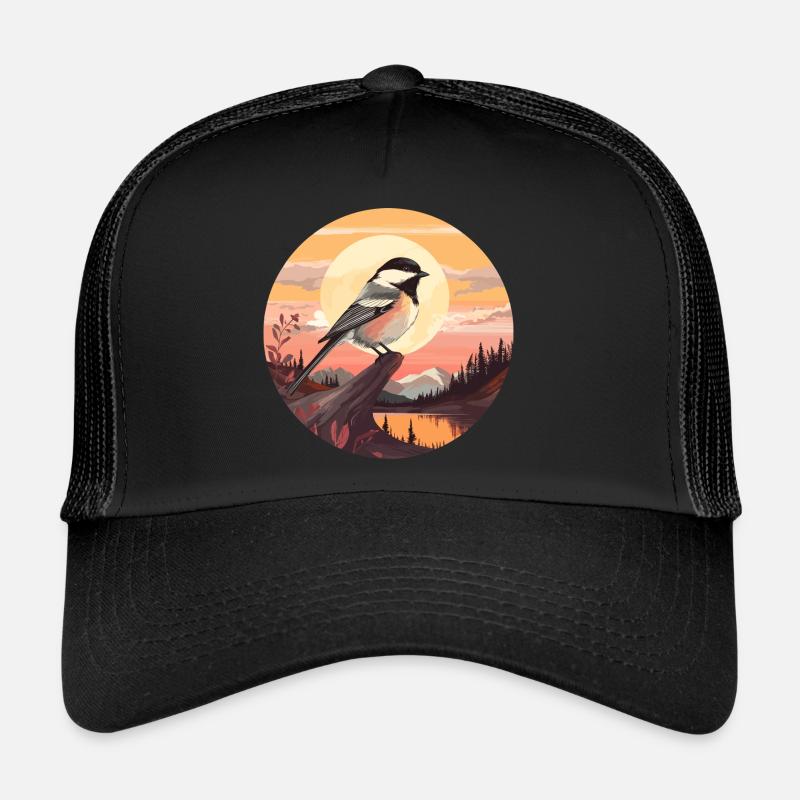 Meise - Trucker Cap - Schwarz/Schwarz