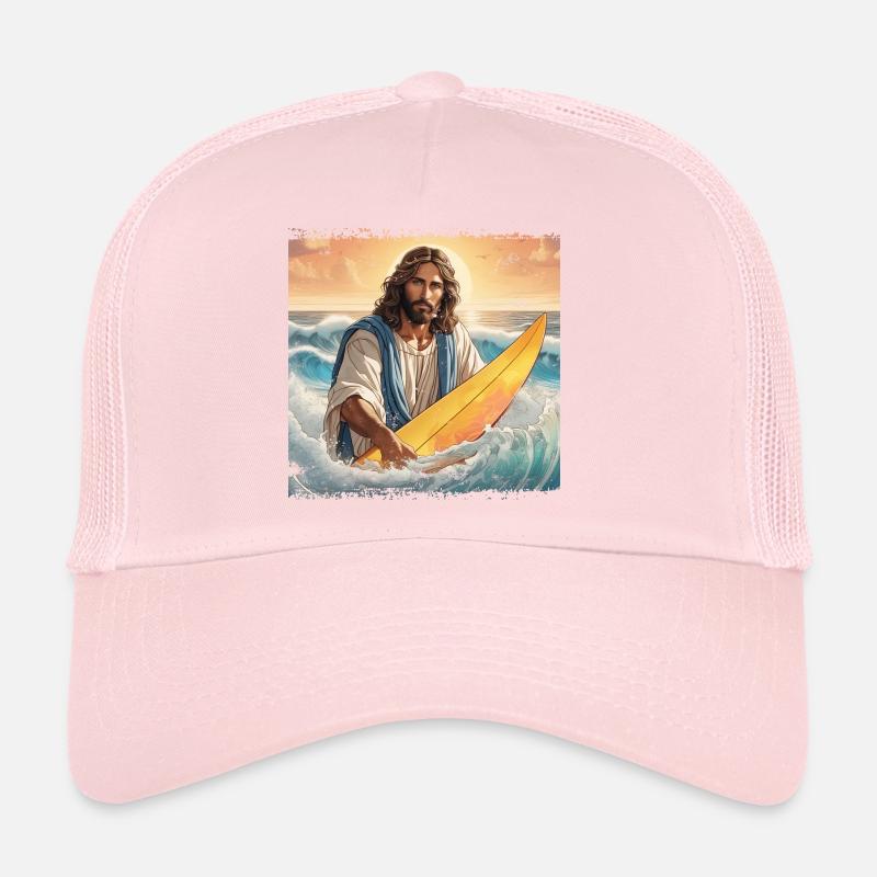 Surfer Jésus Casquette trucker 