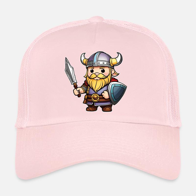 Viking mignon avec épée Casquette trucker 