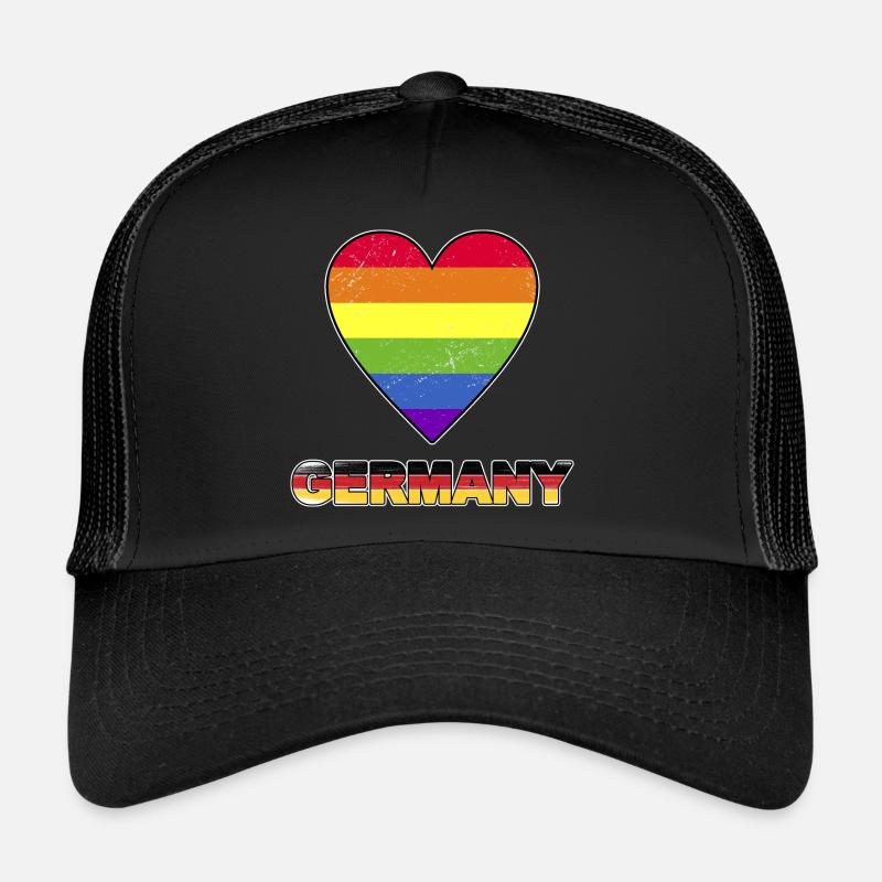 Germany lgbtqia+ Trucker Cap