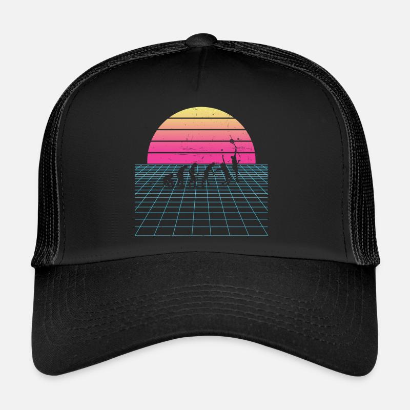 Paddle Court Men's Paddle Racket Paddle Trucker Cap