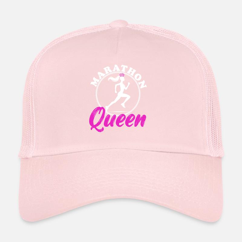 Marathon Queen white Trucker Cap