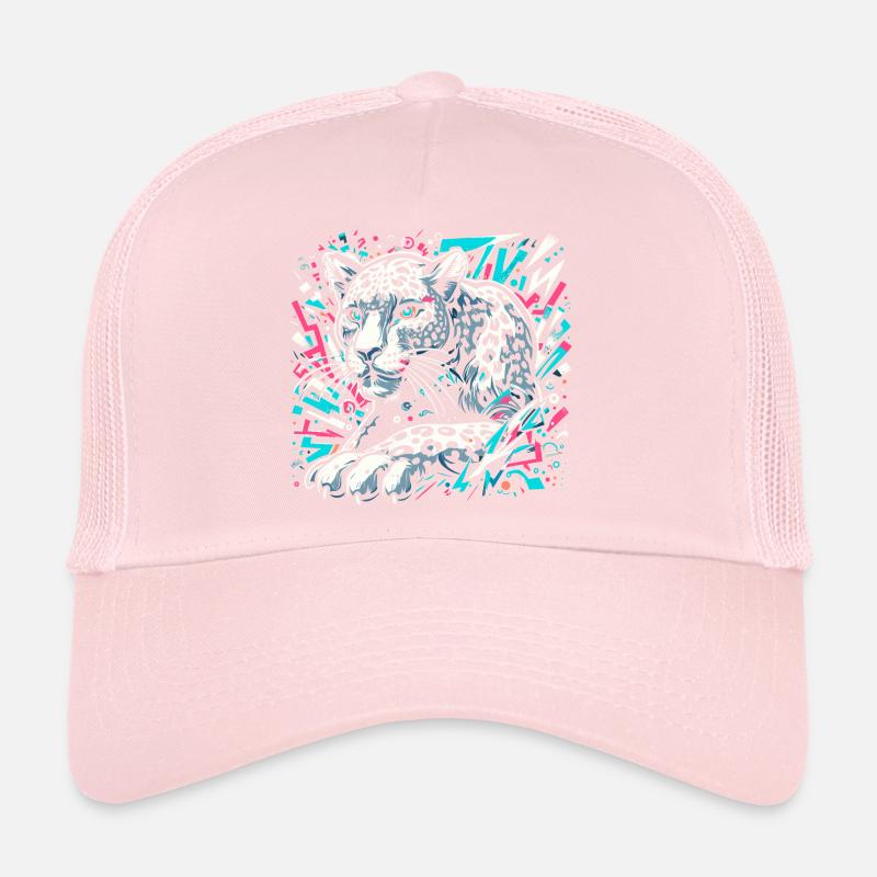 Léopard Street art Casquette trucker 