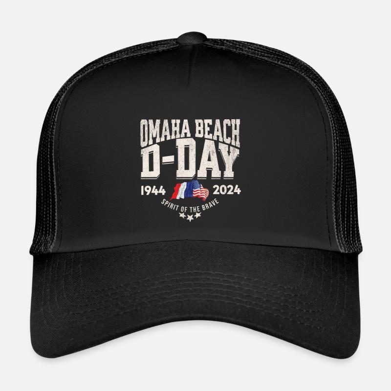 D Day Omaha Beach 2024 Trucker Cap