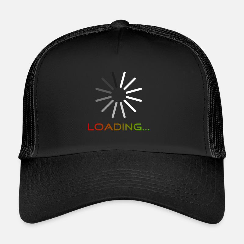 Loading - Trucker Cap - black/black