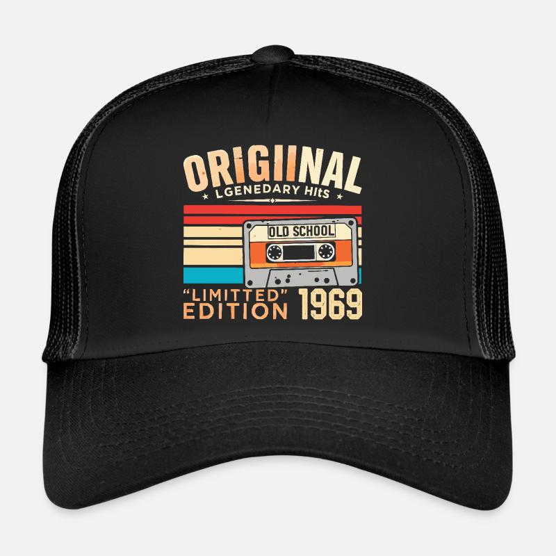 Original 1969, Legendary since 1969 Vintage 1969 Trucker Cap