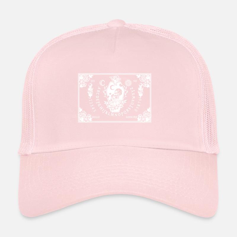 Ouija Board skeletons in love Trucker Cap