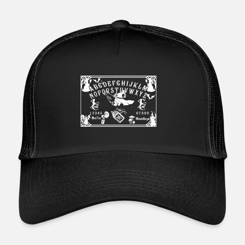 Ouija Planche sorcière Casquette trucker 