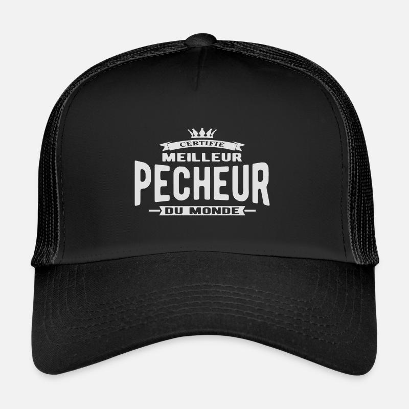 Meilleur pêcheur du monde Casquette trucker 