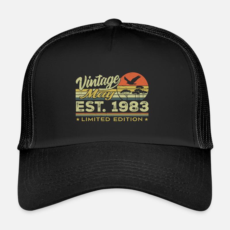 Birthday May 1983, born in May 1983 - May 1983 Trucker Cap
