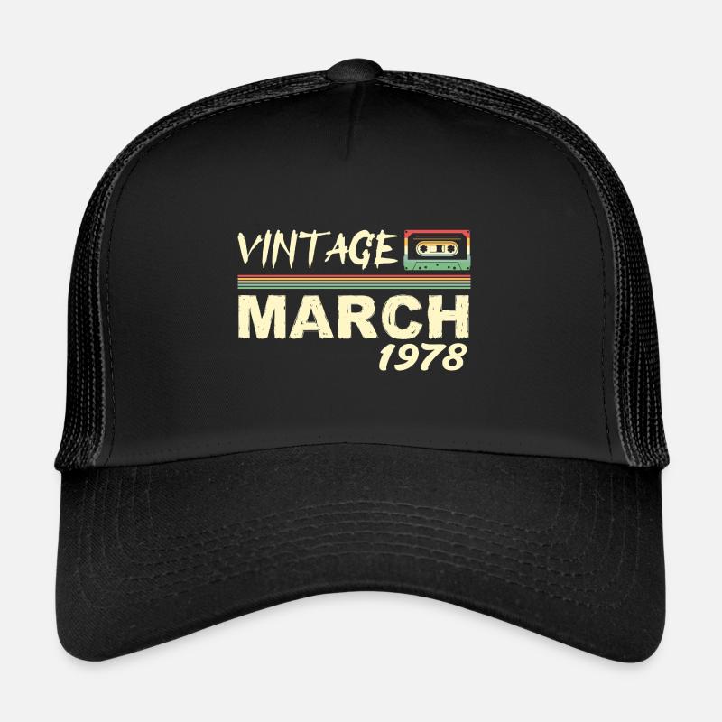 Mars 1978 - March 1978 Casquette trucker 