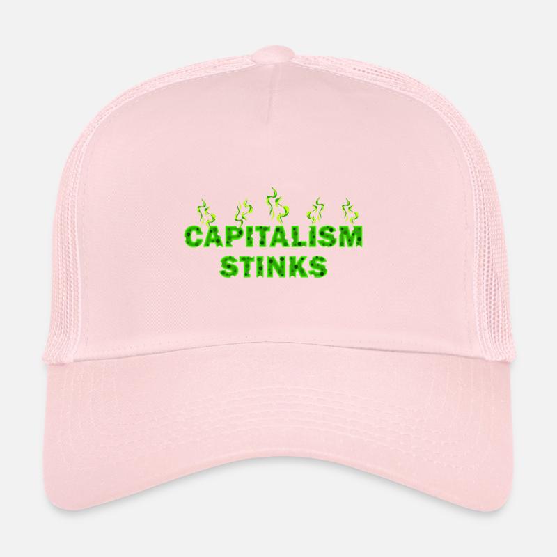Capitalism stinks Trucker Cap
